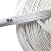 Costelas de suporte coloridas de PVC em estoque do fabricante feitas de novo material ecológico, tiras embutidas de PE para modelagem de bolsas, costelas plásticas em formato T