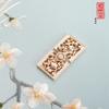Hebilla femenina de metal Hanfu, hebilla de par de flor de ciruelo retro Ming, hebilla de cuello alto, hebilla decorativa china, chal de hombro con nube, hebilla de placa de metal
