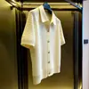 Nuevo Top de Punto Delgado de Manga Corta con Cuello Polo Hueco Estilo Coreano para Mujer, Chaqueta Cardigan Corta de Cintura Alta Delgada para Primavera y Verano