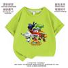 Dibujo Animado Dibujo Animado niños manga corta verano 2023 nuevo camiseta casual de niño camiseta estilo occidental para niños medianos y grandes