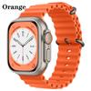 Pulseira de silicone marinho para apple watch 10ultra watch iWatch pulseira amazon