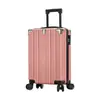 Maleta de viaje con ruedas de 20 pulgadas para estudiantes, gran capacidad, ruedas silenciosas universales, cerradura de combinación, maleta de ruedas multifuncional para hombre al por mayor