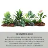 Venta al por mayor spot combinación de plantas verdes artificiales macetero exterior departamento de ventas de calle comercial canaleta para flores decoración de ventana cuadrada