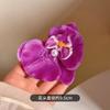 Horquilla de Phalaenopsis de Hada ~ Princesa Francesa Súper Hada Flor Horquilla Placa Horquilla Accesorios para el Cabello Ambiente Tocado Mujeres