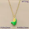 Diseño de verano serie de frutas full diamond sandía fresa maíz colgante cadena para la clavícula collar de diseño creativo en stock