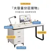 Escritorio de computadora, escritorio, diseño simple y moderno, adecuado para uso doméstico, escritorio de estudio para estudiantes, apartamento de alquiler, dormitorio, estación de trabajo, escritorio de escritura, escritorio de oficina