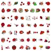 55 Piezas de Serie de Insectos Lindos Pegatinas de Mariquita Graffiti Maleta Taza de Agua Patinete Pegatinas Mayoreo