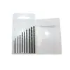 Brocas para Artesanato DIY para Perfuração Manual, Aço Rápido 4241 em Massa Tamanho Pequeno Totalmente Afiadas Haste Reta Broca Helicoidal