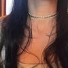 Gargantilha Trançada de Metal Estilo Retro Frio Super Brilhante com Strass Estilo Hong Kong Gargantilha de Alto Padrão para Mulheres