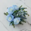 Portavelas Aromático de Cristal de Lujo Ligero Cena a la Luz de Velas Decorativo Transparente Estilo Europeo Adornos para Velas Base para Velas de Sala de Estar