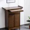 Mesa de Altar Budista para Uso Doméstico, Altar Principal Econômico, Mesa de Incenso para Deus da Riqueza, Mesa de Oferendas, Mesa Pequena de Incenso Moderna