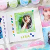Cinta de Encaje Linda, Cuaderno de Sueños de Nube con Pegatinas para Cuaderno y Bordes de Papel, Decoración Linda de Corazones Girly y Paisajismo