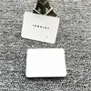 Cartão para brincos branco cartão de papel para brincos de pino embalagem de joias moda coreana
