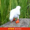 Animais Decorativos para Pátio de Jardim Pombos Brancos Enfeites Props Criativos para Casa Pássaros de Resina Artesanato de Modelo para Casa