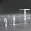 Bisagra plana autoadhesiva, fuerte adhesivo de cristal, sin clavos, bisagra acrílica transparente, adhesiva de doble cara, hojas sueltas, plegable, para pasar páginas.