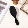Pente de cabelo acrílico transfronteiriço, pente grande oval com almofada de ar, pente com airbag para modelagem e ondulação de salão, pente de cabelo de acetato para massagem
