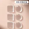 Alça de porta anti-colisão de silicone almofada silenciosa, adesivo de porta de geladeira, batente de porta, dispositivo anti-colisão, adesivo de parede de partículas para trás de portas de armário