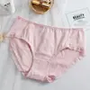 Calcinha personalizada sem costura confortável tamanho grande feminina algodão algodão meninas atacado simples renda calcinha multicolorida cor sólida