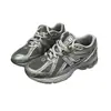 Zapatos de Padre Unisex Versátiles de Suela Gruesa NB1906R Plata Líquida Transfronterizos con Amortiguación Zapatos Deportivos Casuales
