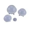 Bola de Resina de Cristal Planeta Molde de Silicona Joyería Hecha a Mano DIY Esfera Flor Seca Hemisferio de Alto Brillo Adorno