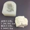 Molde de Silicona para Tostada de Macaron de Doble Cáscara, Molde para Yeso, Goma de Goteo, Vela de Aromaterapia, Molde para Pan, Mousse, Pastel