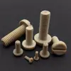 Tornillos de Cabeza Redonda Peek, Tornillos de Cabeza Plana, Pernos de Plástico de Alta Resistencia, Resistentes a Altas Temperaturas, Resistentes a la Corrosión, Aislantes, Retardantes de Llama