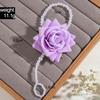 Cadena de Dedo de Orquídea Mariposa Perla Fresca Impresa en 3D Transfronteriza Anillo de Flor Floral Dulce Casual Festivo para Mujer
