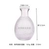 Taza Pequeña de Té Resistente al Calor Estilo Japonés con Textura Martillada, Taza de Maestro, Taza Transparente para Sake, Posavasos Pequeño de Vidrio Espeso para Té