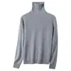 Suéter de Cuello Alto Base 30% Lana 70% Lana de Oveja para Mujer, Ropa Interior Cálida de Otoño, Suéter con Cuello de Pelo, Directo de Fábrica