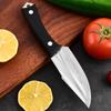 Cuchillo para Carne con Mango de Acero Inoxidable Forjado Cuchillo para Deshuesar Cuchillo para Cortar Carne Doméstico Portátil para Exterior Cuchillo para Fruta para Cortar Carne Cuchillo de Cocina