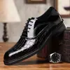 Zapatos de Boda de Encaje Bajos para Hombre, Estilo Transfronterizo, Cabeza de Anciano, Talla Grande, Zapatos de Negocios Casuales de Moda Nueva, Estilo Británico Retro