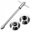 Llave de Carraca Manual para Machos M3-M8 para Uso Transfronterizo, Llave de Macho Extendida M5-M12 con Accesorios de Roscado Reversibles