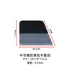 Herramientas de Aplicación de Película para Coche, Raspador Invisible para Wrap de Coche, Herramientas Especializadas para Construcción, Película Transparente, Raspador de Goma, Raspador Suave de Drenaje
