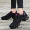 Zapatos Deportivos Nuevos Cómodos en Stock de Fábrica, Zapatos de Baile de Moda para Mujer, Zapatos de Baile para Adultos de Suela Blanda, Casual Moderno Venta al por Mayor Transfronteriza