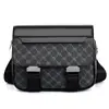 Bolsa Transversal Masculina Retrô, Bolsa de Ombro Fashionável para o Dia a Dia, Bolsa Mensageiro Executiva de Alto Padrão, Bolsa Masculina Tendência