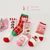 Calcetines infantiles Z365 al por mayor primavera nuevo cereza Cuadros calcetines de bebé calcetines de moda algodón calcetines lindos para niñas