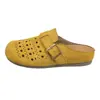 Zapatos de Medio Uso sin Cordones Calados Transpirables para Mujer 2026 Nuevas Llegadas de Verano Versátiles Planos Casuales Estilo Retro Mori Girl Zapatos para Mujer