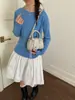 Bolsas de Nicho da Moda Coreana 2026 Novidades, Bolsa Bowling Estilosa Versátil, Bolsa de Ombro Tendência para o Dia a Dia de Alto Valor