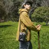Bolsa funcional com cordão para garrafa de água para homens e mulheres, bolsa leve para esportes ao ar livre e lazer, bolsa transversal para viagens e caminhadas, bolsa para celular