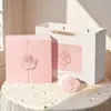 Caja de Regalo Rosa Rosa, Exquisito Perfume de Regalo, Empaque de Temporada de Regreso a Clases, Caja de Empaque Grande, Recuerdo con Sentido de Ceremonia, Cumpleaños