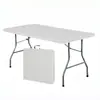 Mesa dobrável para estudo ao ar livre, mesa multifuncional para uso doméstico e feira, mesa retangular simples e portátil para computador, balcão de exposição