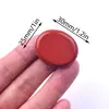Soporte para teléfono móvil de piedra natural dos lados planos 25*30mm gema ovalada de cristal adornos de joyería diy venta caliente transfronteriza