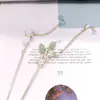 Nuevo estilo chino capullo de flor borla de perla pasador accesorios para vestido cara de caballo pasador estilo antiguo accesorios para el cabello de aleación simple tocado versátil