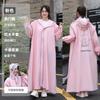 Impermeable Largo para Mujer, a Prueba de Tormentas de Cuerpo Completo, Específico para Patinete Eléctrico, Unipersonal, de una Sola Pieza, Adulto, Engrosado, Poncho de Lluvia para Exteriores