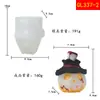 Adorno de Fantasma de Halloween Transfronterizo Molde para Velas DIY Fiesta de Fantasmas Velas Aromáticas Peculiares Molde de Silicona