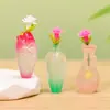 Micro-Paisaje Creativo Luminoso Colorido Jarrón Pequeño Decoración del Hogar Accesorios de Decoración DIY Adornos Mini de Escritorio