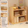 Estantería Estante de Almacenamiento de Escritorio Organizador de Escritorio para el Hogar Estación de Trabajo de Oficina Estante Pequeño de Mesa Vertical Multicapa Librería Pequeña