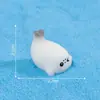 Muñeca de Foca Bebé Linda y Juguetona Paisaje en Miniatura Escenario de Playa Decoraciones DIY Accesorios de Bolsas Sorpresa Mini Adornos