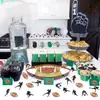 Nueva Decoración de Escritorio de Fútbol One de Amazon para Super Bowl Fiesta Deportiva Baby Shower Fiesta de Cumpleaños Brillo