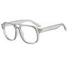 Nuevas Gafas de Sol Modernas Retro de Moda Ins Europeas y Americanas Street Shooting Cuadradas Doble Puente para Conducción al Aire Libre